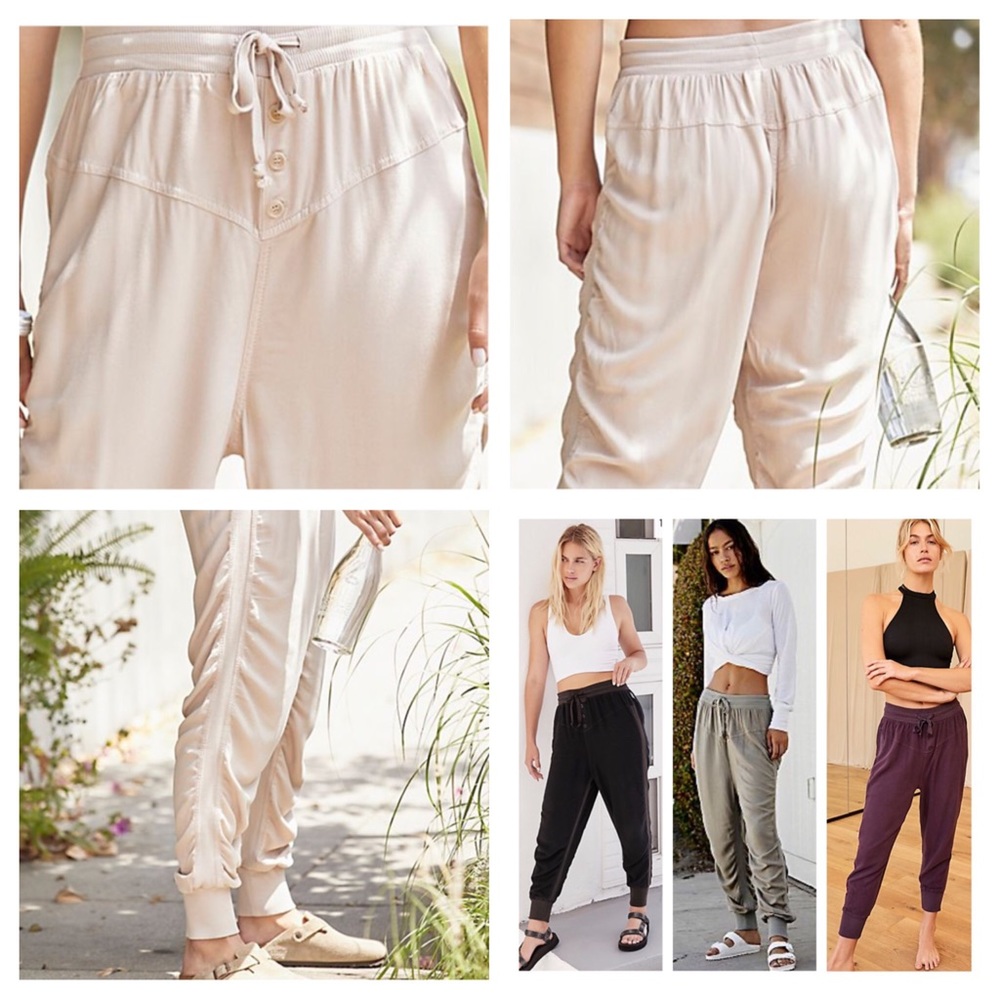 Free People Easy Street Jogger Pants.  NWT. - Picture 2 of 7